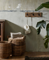 CARONI knagerække med 3 knager - træ