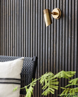 BRAGI væglampe, udendørs - messing