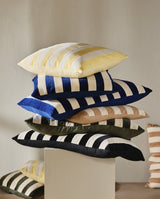 ALHENA pudebetræk - hvid/gul