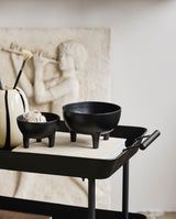 LAMU skål til opbevaring - ø18 cm - sort