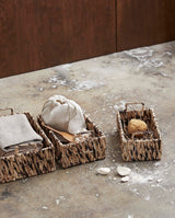 COLMAR opbevaringskurv, sæt m. 3 - natur