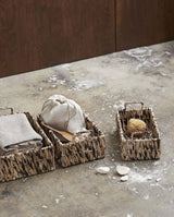 COLMAR opbevaringskurv, sæt m. 3 - natur