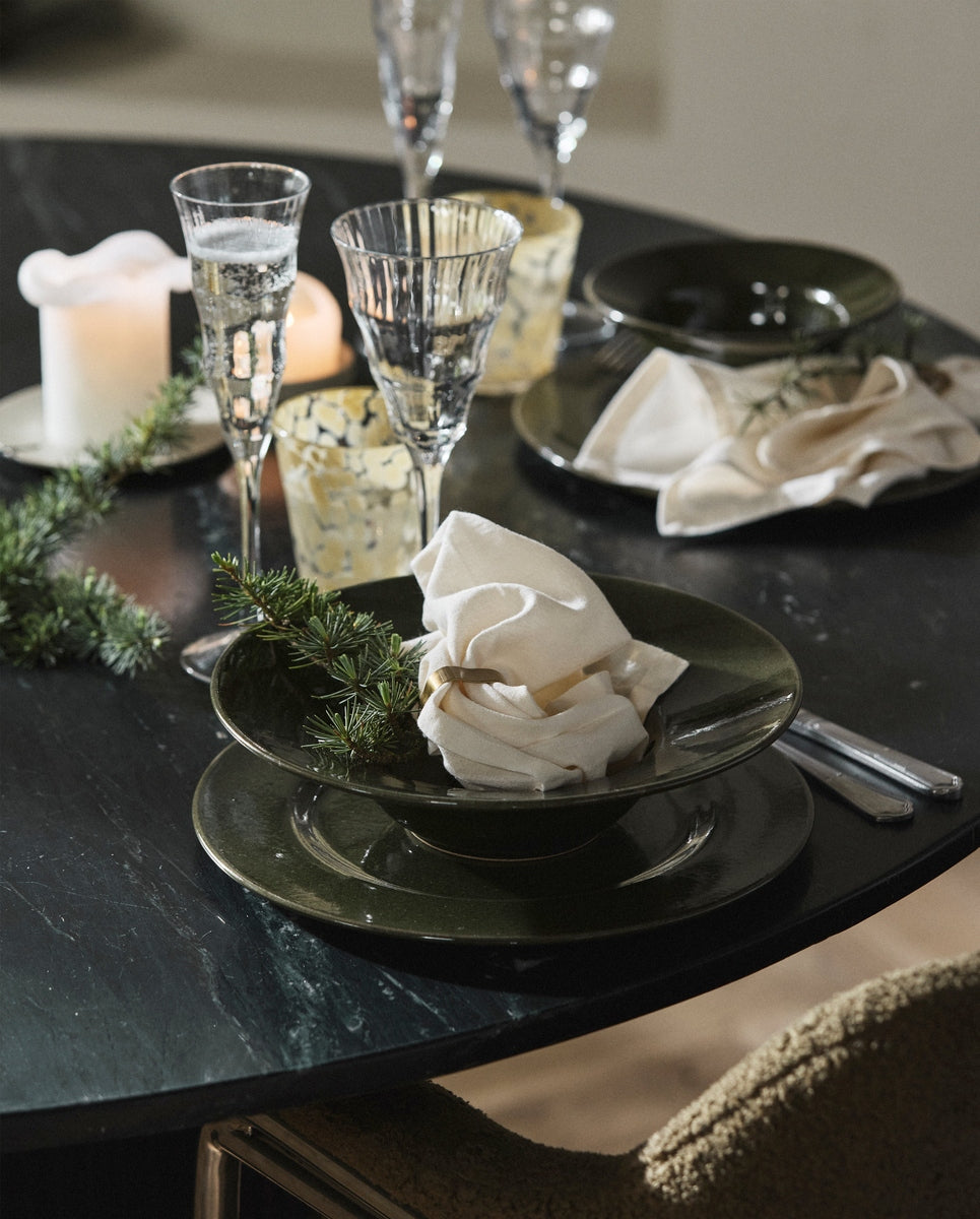 GRAWA pastatallerken - ø27 cm - mørk grøn