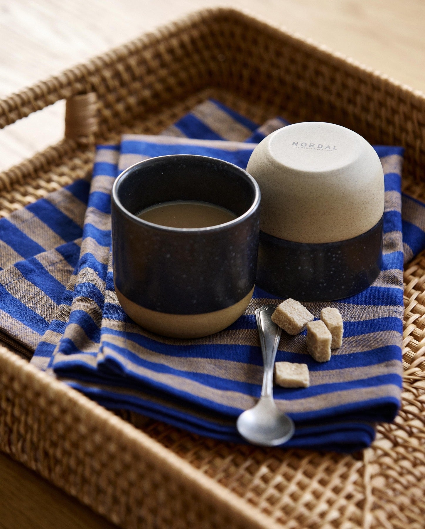 FIGUS rattan serveringsbakke - natur