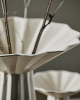 MINU vase, L - råhvid