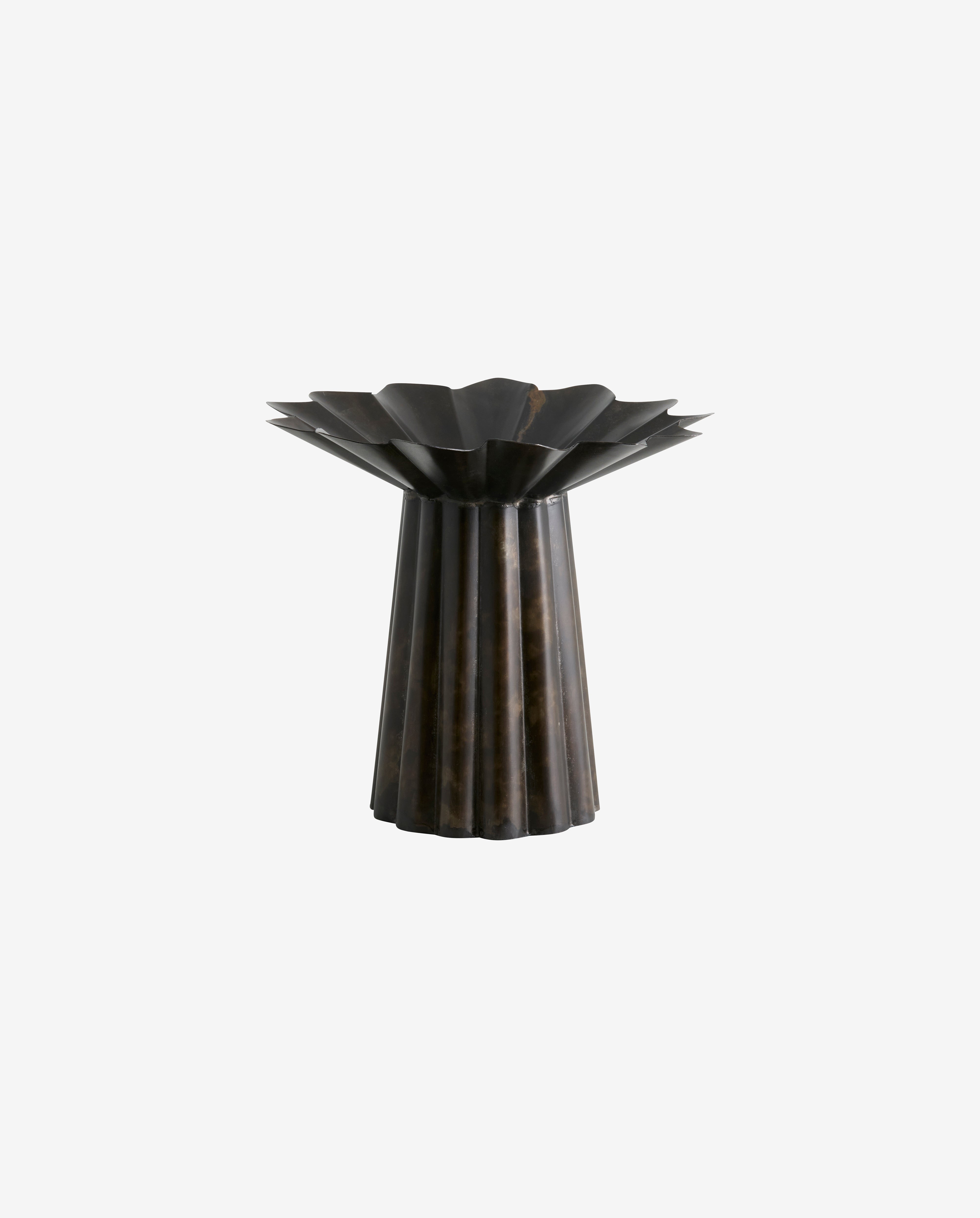 MINU vase, antik finish, S - brun
