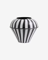 SIPURA vase - sort/hvid