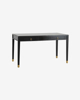 EMS desk w/2 drawers, S - black