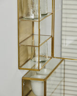 ADA vægskab i jern, S, 40x20 - guld finish - nordal.dk