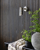 BRAGI væglampe, udendørs - krom - nordal.dk