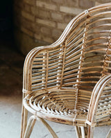 CANIA stol i bambus - natur - nordal.dk