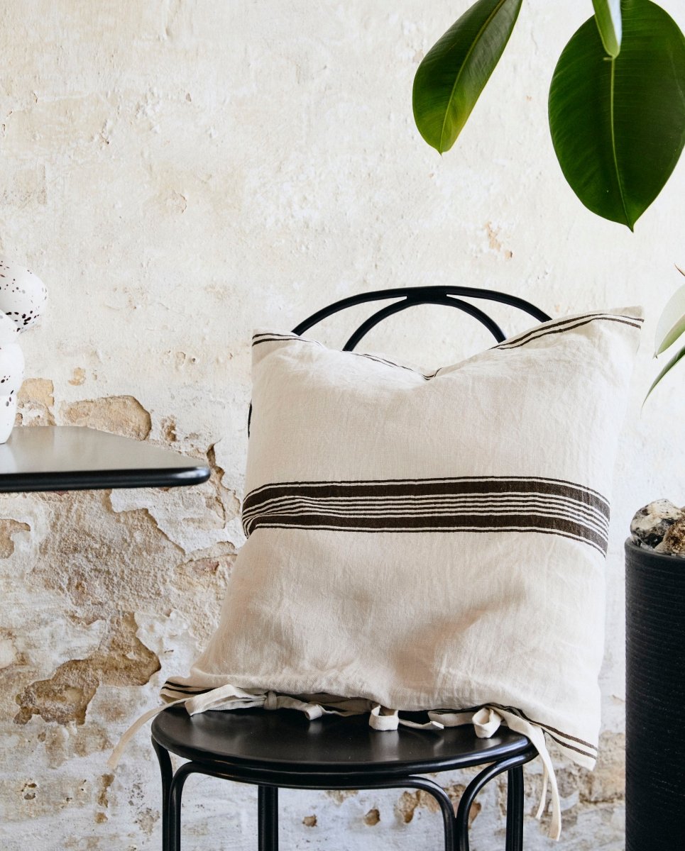 CITALA pudebetræk, 48x48 - brun - nordal.dk