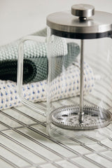 CLOVER stempelkande, glas - klar - nordal.dk