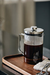 CLOVER stempelkande, glas - klar - nordal.dk