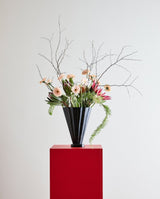 COLL vase i jern - h36 cm - antik brun - nordal.dk