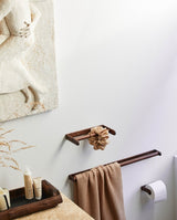 CONDO træfad / træbakke - 23x46 cm - mørkebrun - nordal.dk