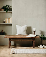 DALIA tæppe, 65x160 - natur - nordal.dk