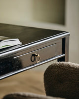 EMS desk w/2 drawers, S - black - nordal.dk