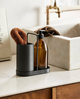 KAKI holder til opvaskebørste - 8,4x17,9 cm - sort - nordal.dk