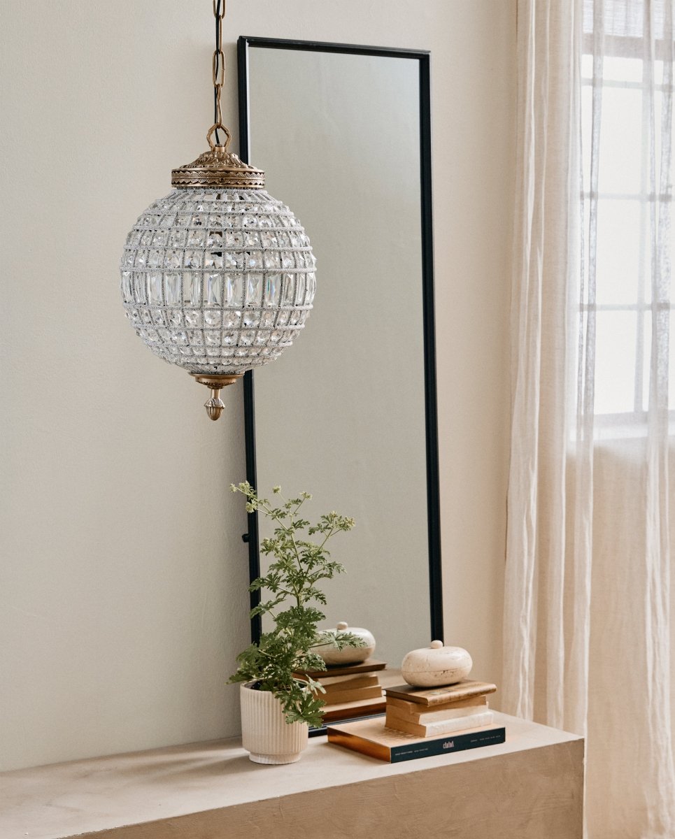 Krystallampe - medium - ø35 cm - nordal.dk