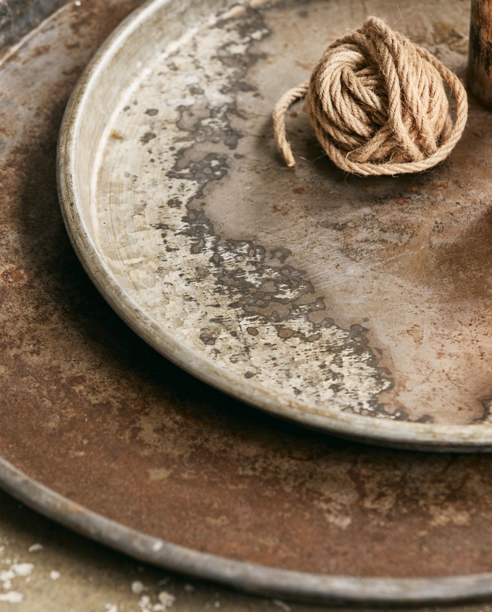 LOMBOK fad i jern, M - antik - nordal.dk