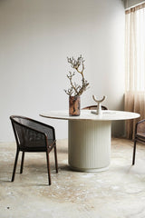 MOSSO spisebordsstol - mørk brun - nordal.dk