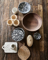 MULES opbevaringskrukke, M - sort/hvid - nordal.dk