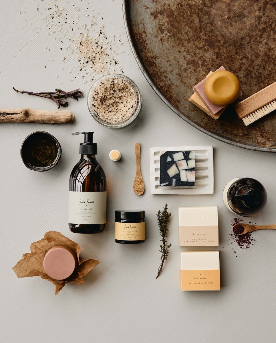 Sæbe nr. 5 | GERANIUM, LEMON, PATCHOULI, SANDELWOOD - nordal.dk