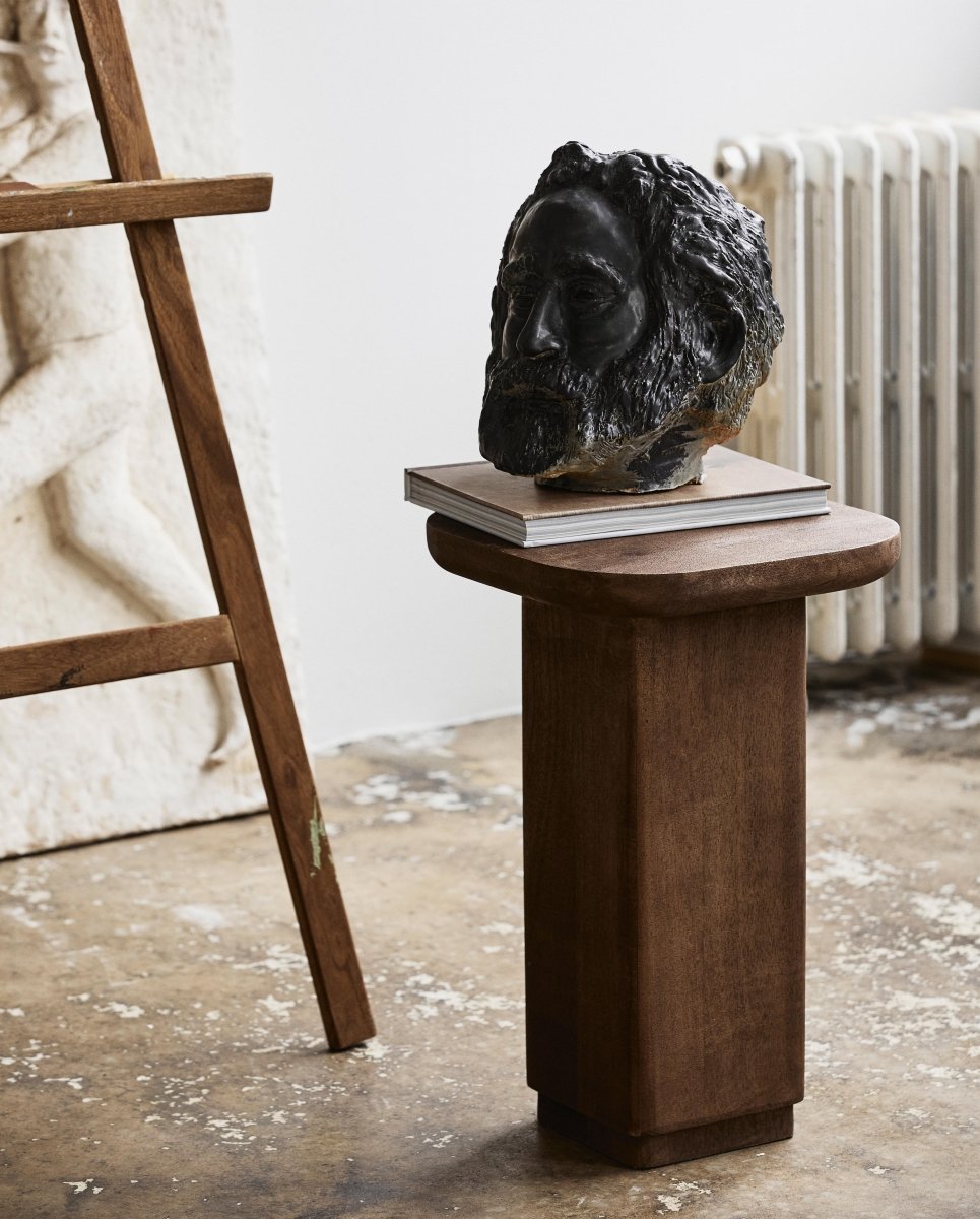 TOKE side table - dark brown - nordal.dk