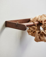 ZATON toiletrulleholder, træ - natur - nordal.dk