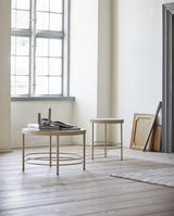 JUNGO rundt sofabord - ø80 cm - sand