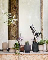 MULL urtepotte i stentøj - small - ø10 cm - sand