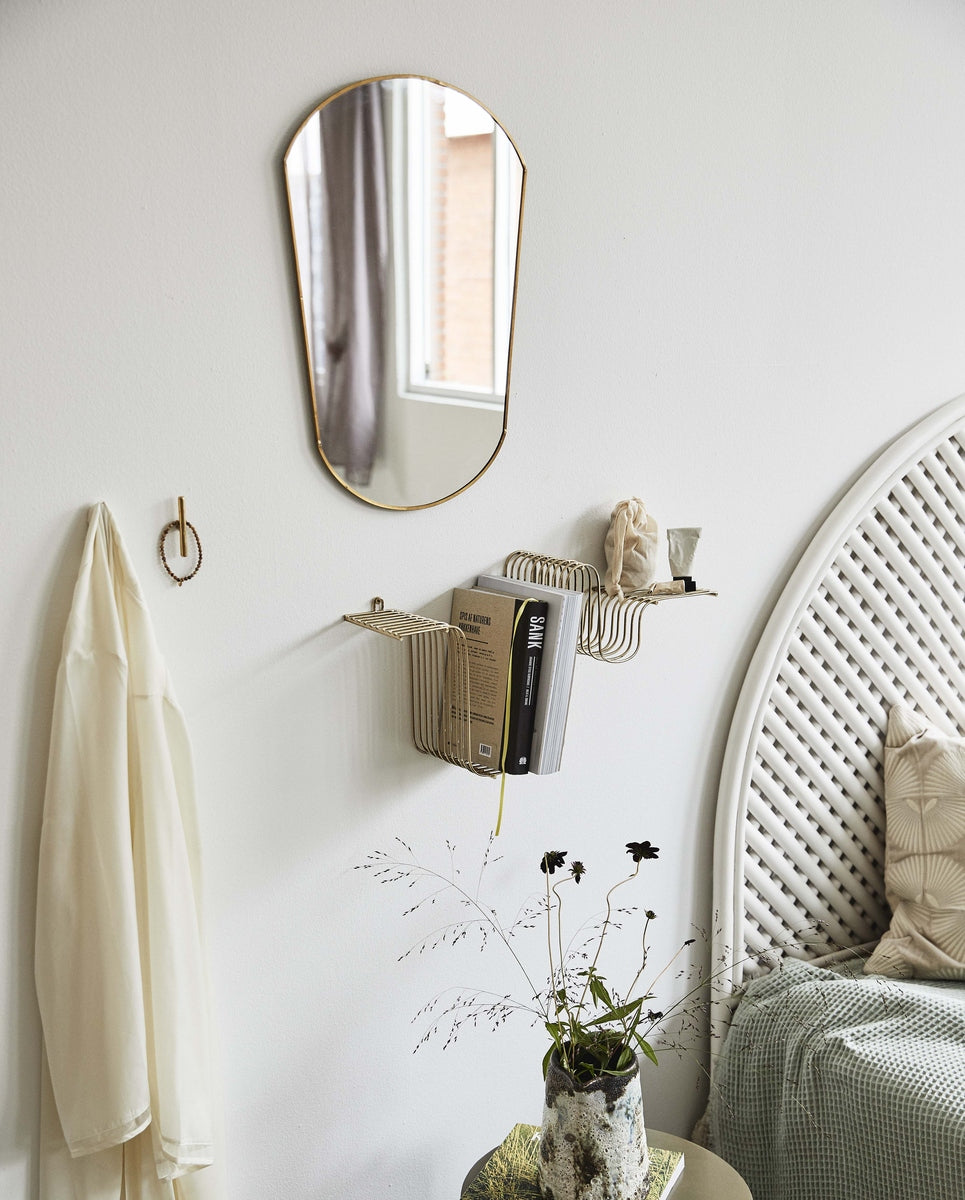 BRAVA hylde - messing finish