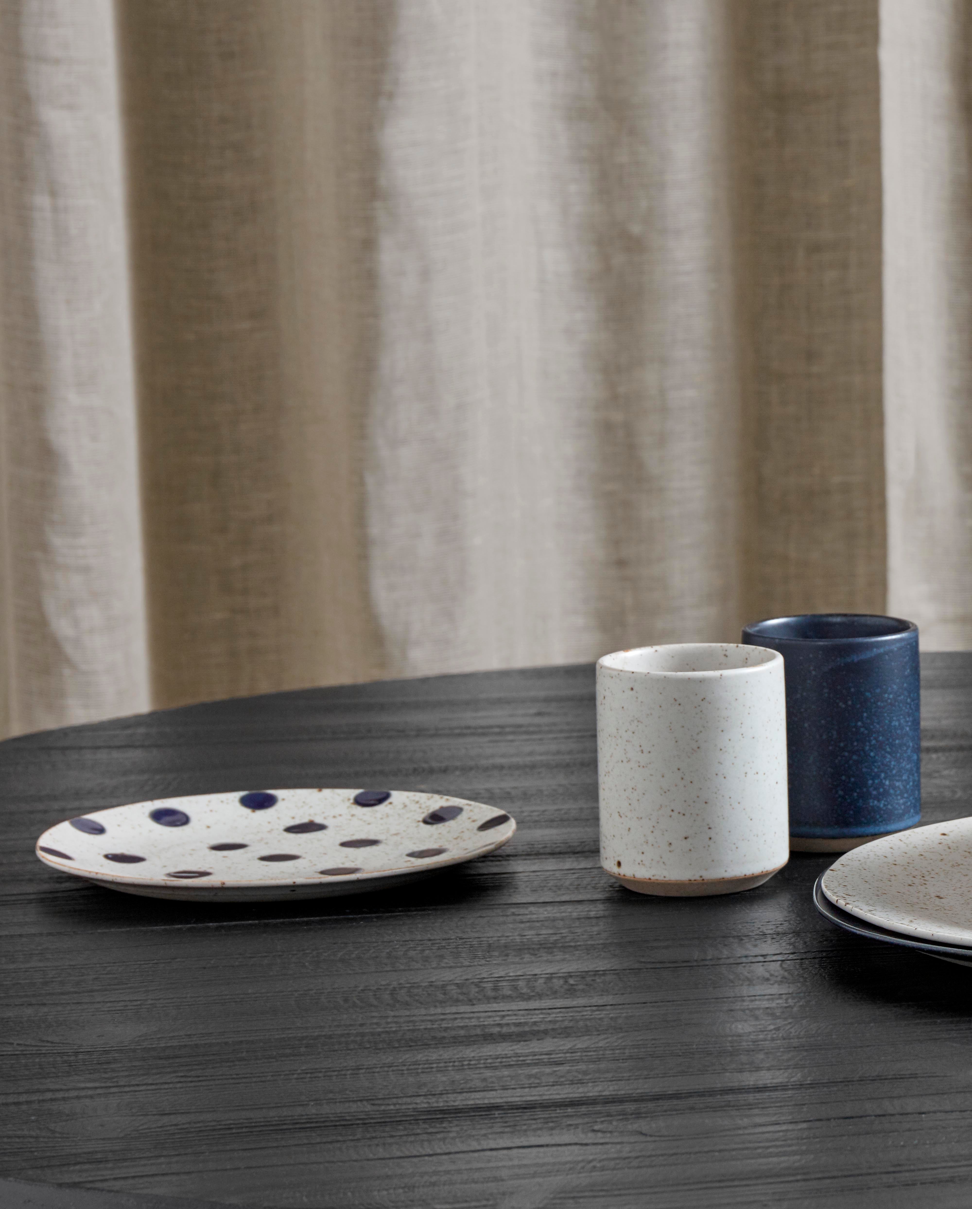 GRAINY krus i keramik uden hank, L - h10 cm - sand