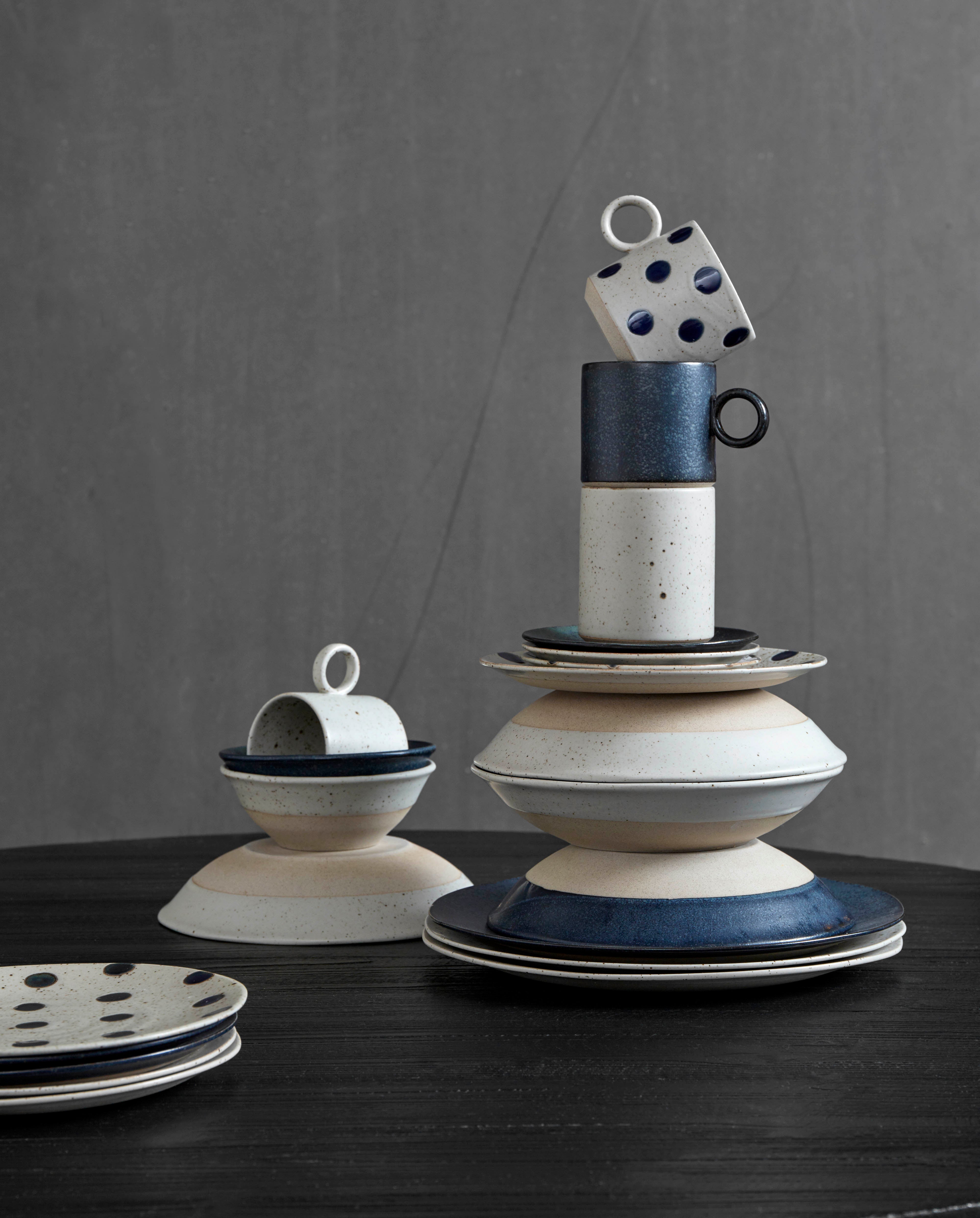 GRAINY krus i keramik uden hank, L - h10 cm - sand