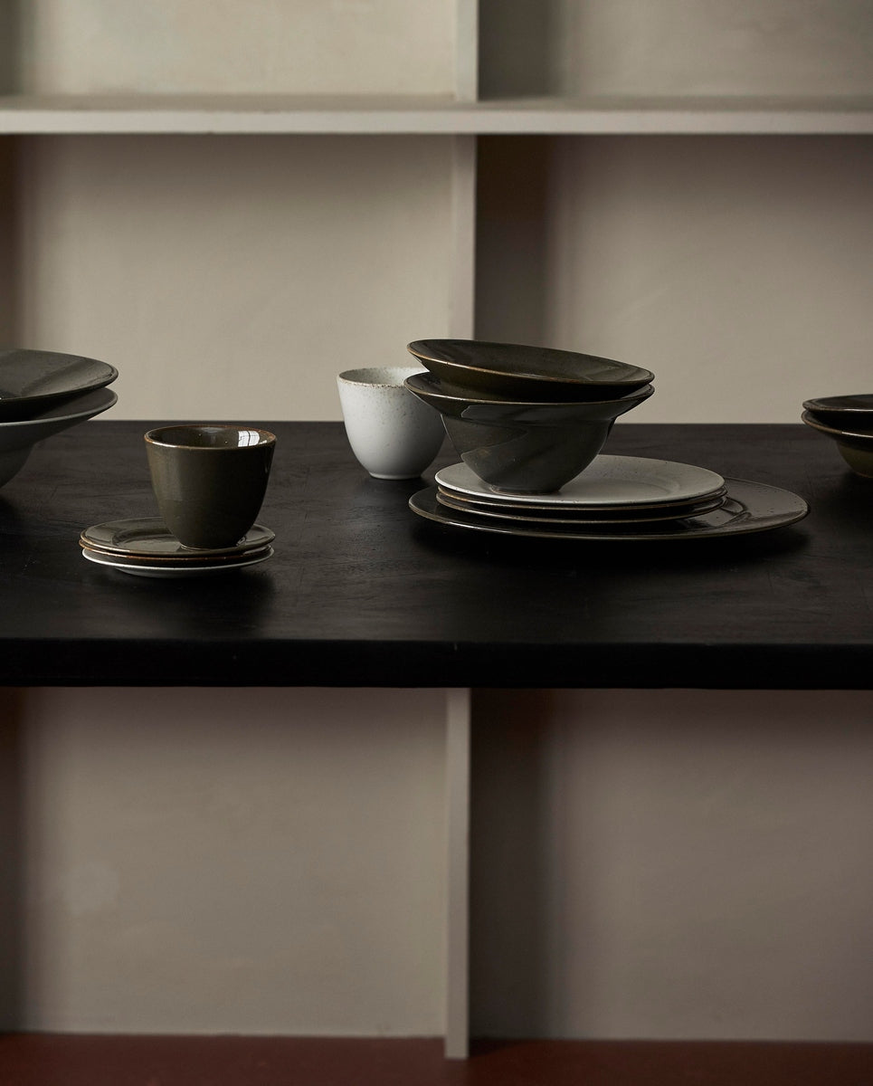 GRAWA krus - h7 cm - mørk grøn