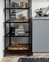 FUJI serveringsbakker i rattan - 2 stk - natur