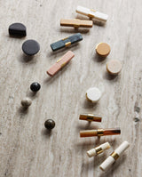 ACTON knob/knage i marmor - sand