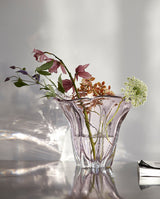 FLOTTA glasvase - h22 cm - lys pink