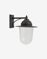 Udendørslampe til væg - h31 cm - sort