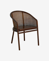 MOSSO spisebordsstol - mørk brun