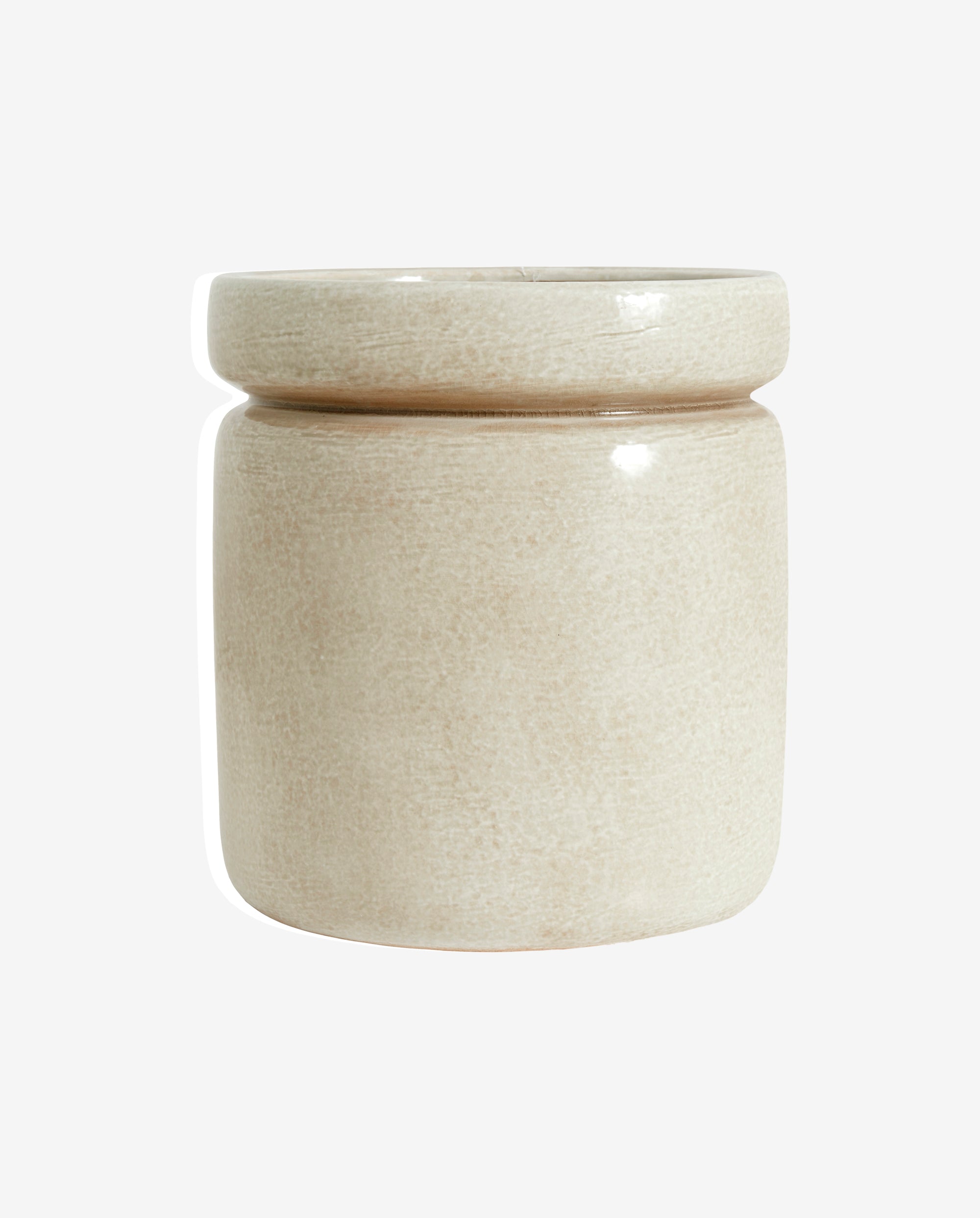 ISA urtepotte i keramik - ø25 cm - sand
