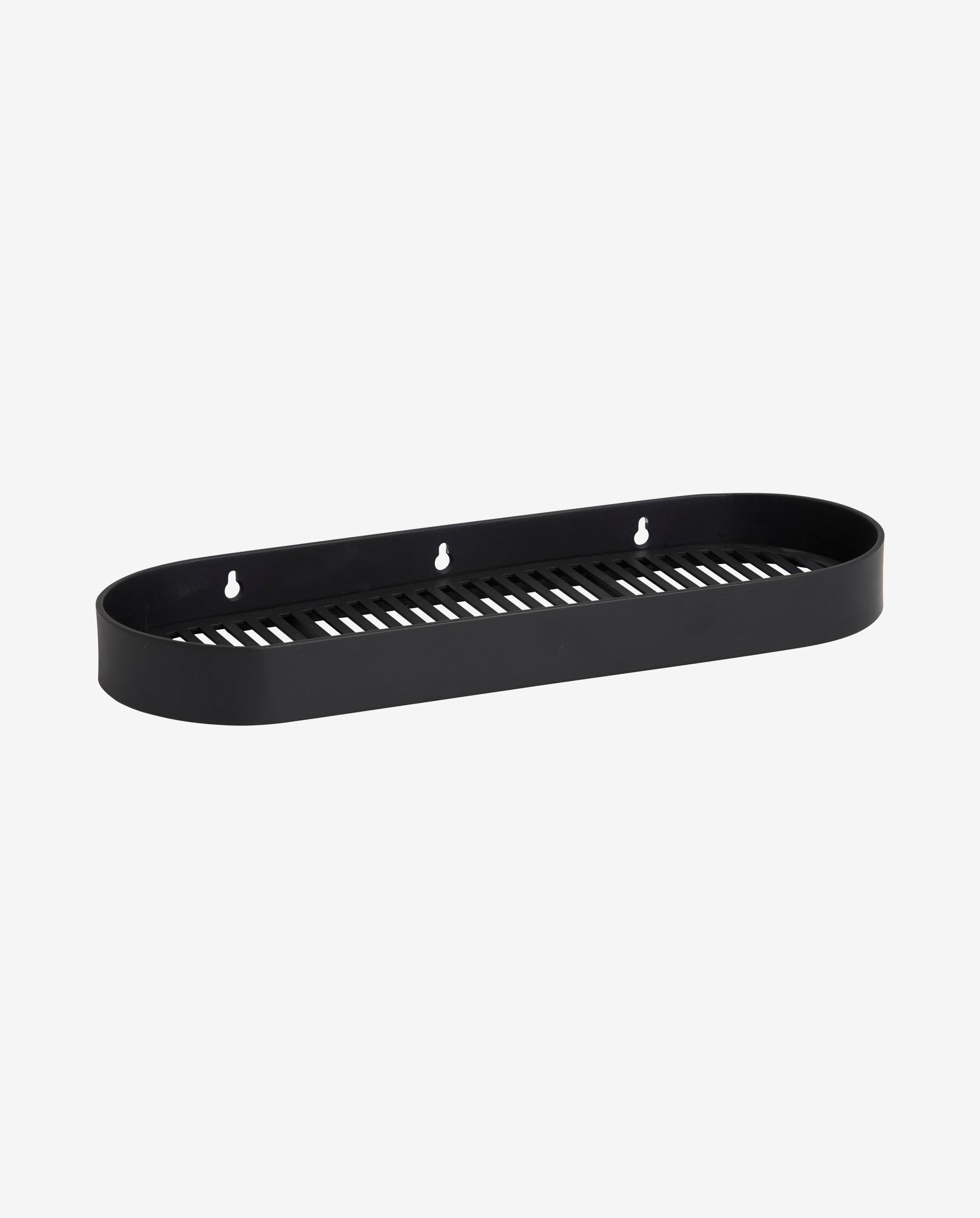 SOTRA sæbehylde i rustfrit stål - L33,5 cm - sort