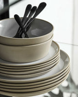 BLACK bestiksæt - 4 dele - mat sort - nordal.dk