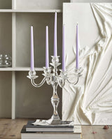 CANDLE stearinlys - h30 cm - lys lilla - nordal.dk