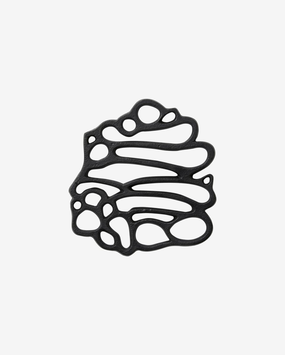 CECLEY bordskåne, aluminium - sort - nordal.dk