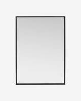 DOWNTOWN spejl med jernramme - h80 cm - sort - nordal.dk