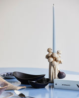 FUNGI lysestage i keramik - h20 cm - offwhite - nordal.dk