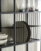 GARO drikkeglas - h9,5 cm - klar glas/lilla - nordal.dk