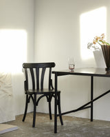 GARO højt drikkeglas - h15 cm - klar glas/lilla - nordal.dk